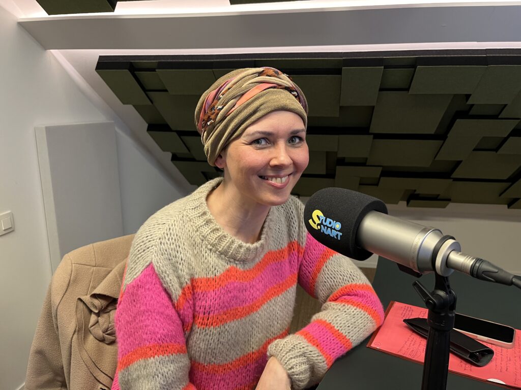 Wendy vertelt in de podcast ontboezemingen over borstkanker